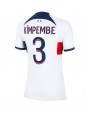 Ženski Nogometna dresi replika Paris Saint-Germain Presnel Kimpembe #3 Gostujoči 2023-24 Kratek rokav